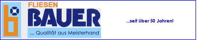 Logo der Firma Fliesen-Bauer GmbH